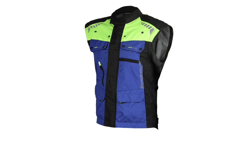 Μπουφάν Μηχανής Nordcode X-Cross Μπλε/Fluo