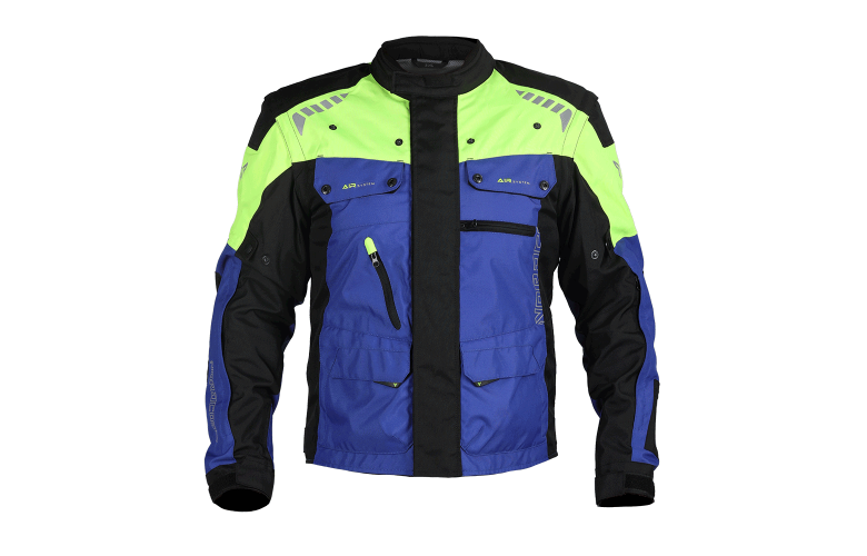 Μπουφάν Μηχανής Nordcode X-Cross Μπλε/Fluo