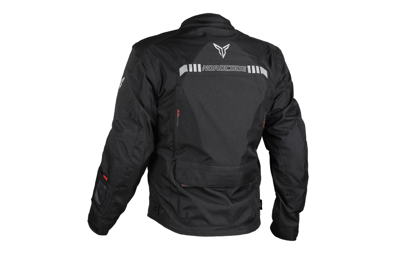 Μπουφάν Μηχανής Nordcode X-Cross Mαύρο/Κόκκινο