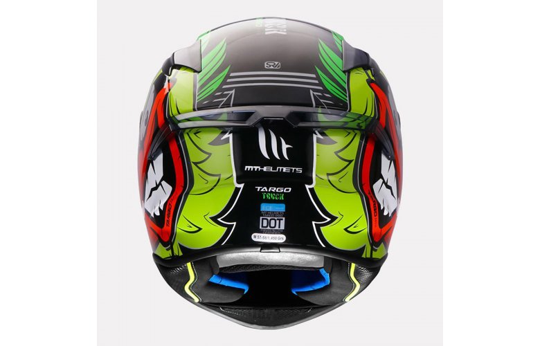 Κράνος MT Targo Pro Truck A3 fluo κίτρινο gloss