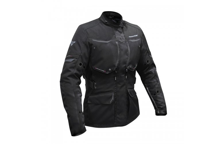 Nordcode Μπουφάν Μηχανής Senegal Γυναικείο μαύρo