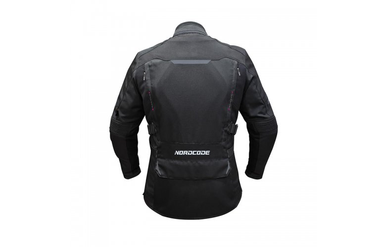 Nordcode Μπουφάν Μηχανής Senegal Γυναικείο μαύρo