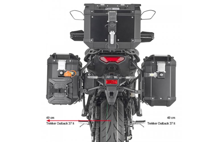 Βάσεις πλαϊνών βαλιτσών PLO2159CAM_TRACER 9 (21) για ΟΒΚ Yamaha GIVI