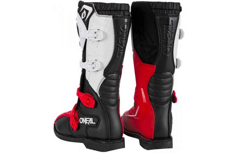 ΜΠΟΤΕΣ MX ONEAL RIDER PRO BLACK / WHITE / RED
