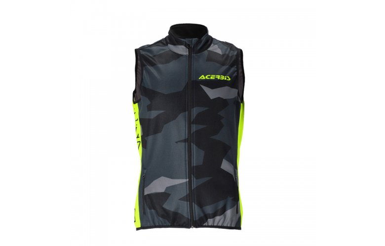 Γιλέκο Acerbis X-Wind Softshell 23441.318 Μαύρο/Κίτρινο