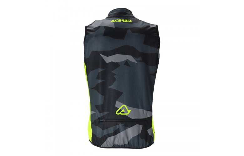 Γιλέκο Acerbis X-Wind Softshell 23441.318 Μαύρο/Κίτρινο