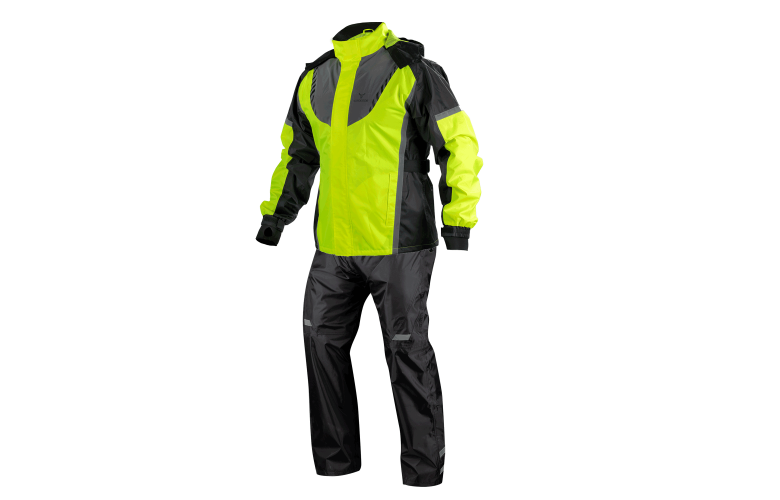 Αδιάβροχο Σετ Nordcode Rainsuit Wave Fluo/Μαύρο