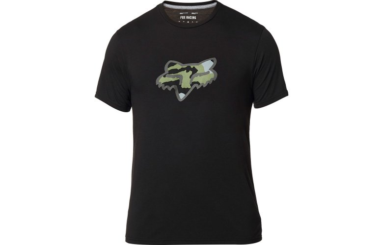 T-SHIRT FOX PREDATOR SS TECH ΜΑΥΡΟ