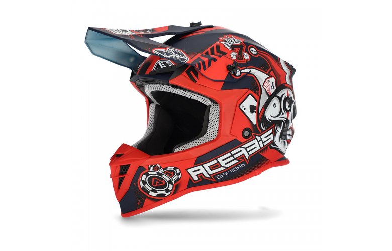 Κράνος Acerbis Linear 24473.253 μπλε/κόκκινο