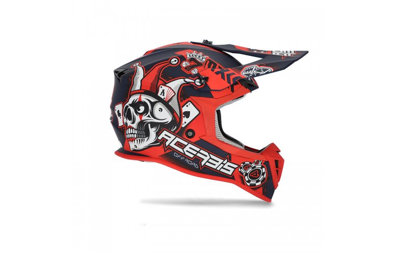 Κράνος Acerbis Linear 24473.253 μπλε/κόκκινο