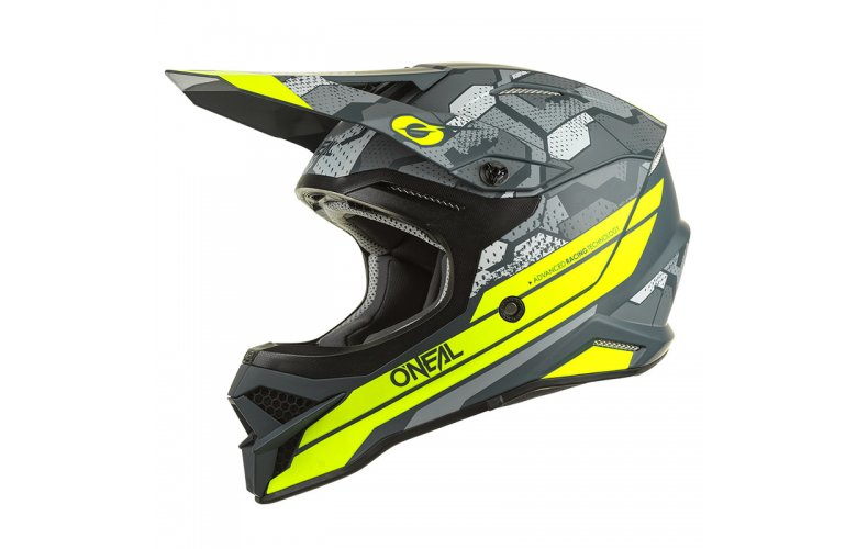 Κράνος Oneal 3SRS Camo V.22 γκρι/neon κίτρινο
