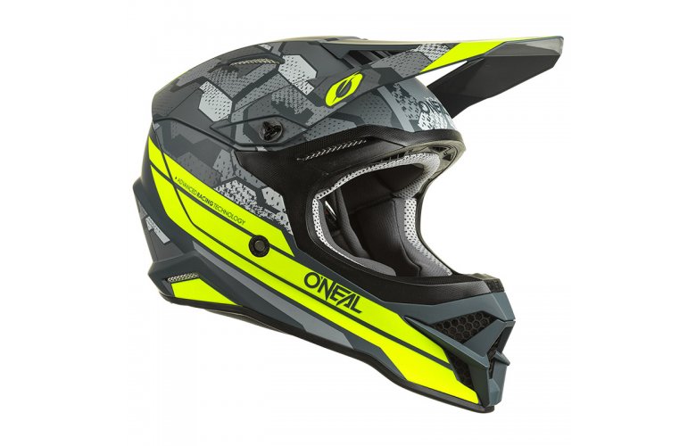 Κράνος Oneal 3SRS Camo V.22 γκρι/neon κίτρινο