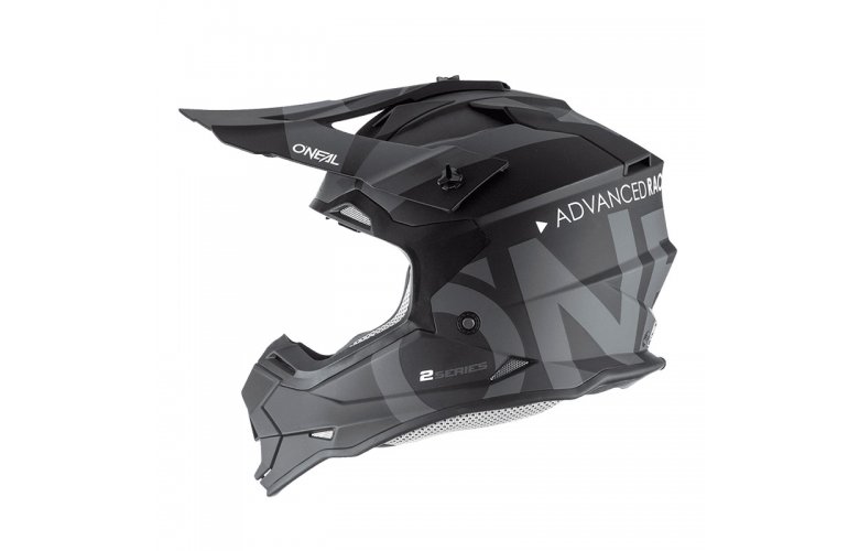 Κράνος ONeal 2SRS Slick μαύρο/γκρι