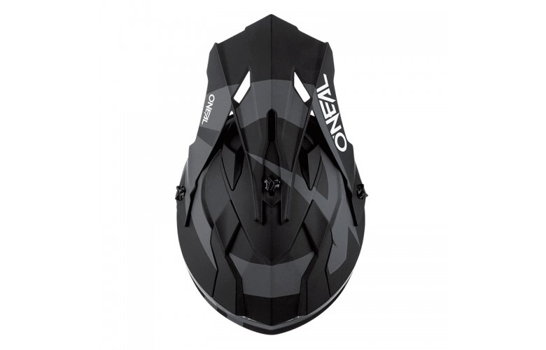 Κράνος ONeal 2SRS Slick μαύρο/γκρι