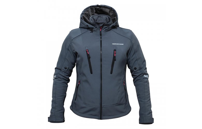 Μπουφάν Μηχανής Nordcode Citizen Pro Lady Σκούρο Γκρι