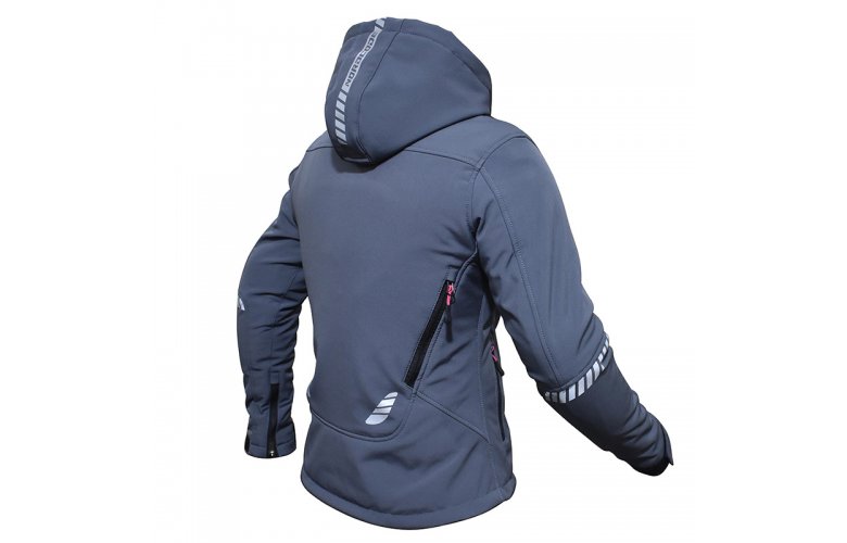 Μπουφάν Μηχανής Nordcode Citizen Pro Lady Σκούρο Γκρι