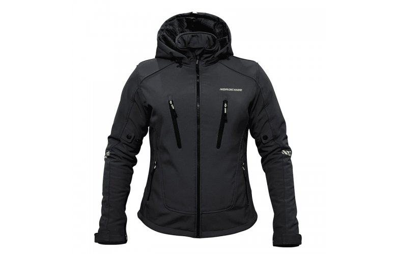 Μπουφάν Μηχανής Nordcode Citizen Pro Lady Μαύρο