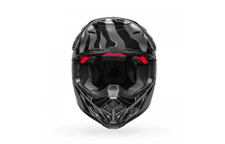 Κράνος Bell Moto-9S Flex Claw μαύρο/άσπρο gloss