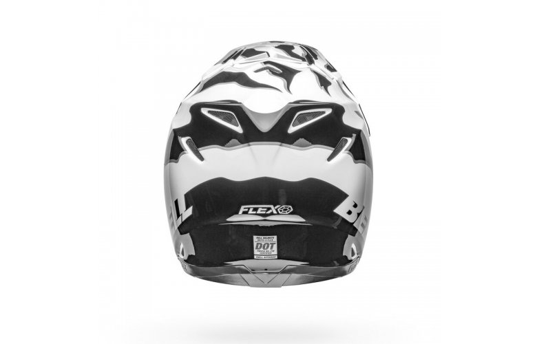 Κράνος Bell Moto-9S Flex Claw μαύρο/άσπρο gloss