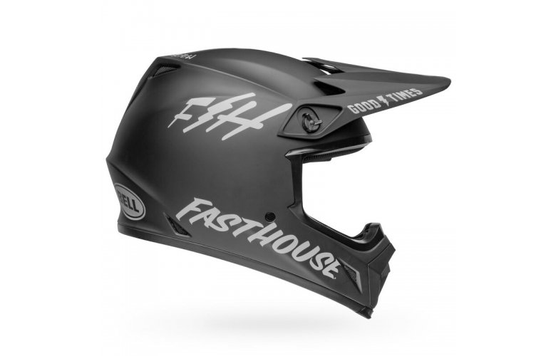 Κράνος Bell MX-9 Mips Fasthouse Matt Μαύρο/Γκρι