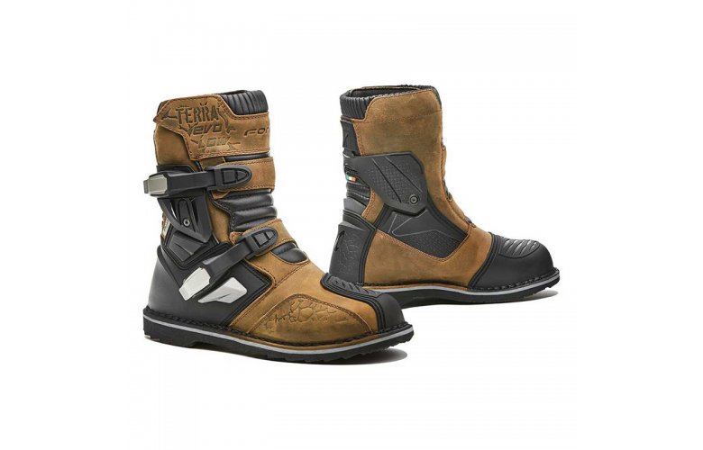 Μπότες Forma Terra Evo Low δέρμα καφέ