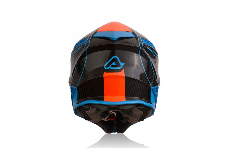 Κράνος Acerbis Steel Carbon 23424.204 πορτοκαλί/μπλε