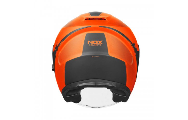 Κράνος Nox N128 Spirit neon πορτοκαλί