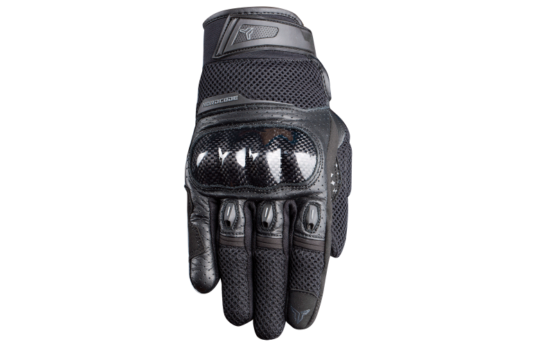 Γάντια Nordcode Air Tech-r EN 13594 μαύρο και δέρμα