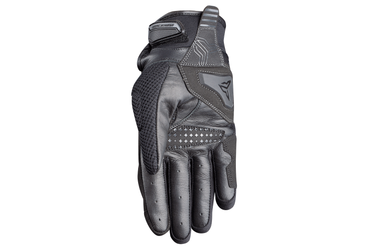 Γάντια Nordcode Air Tech-r EN 13594 μαύρο και δέρμα