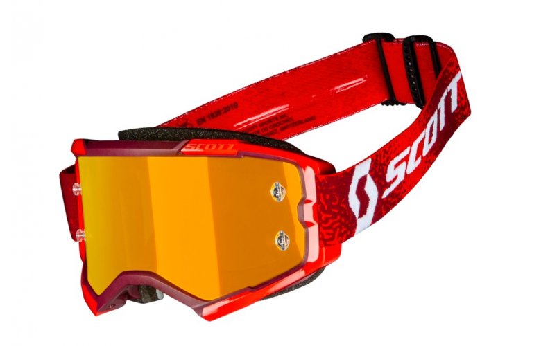 ΜΑΣΚΑ SCOTT FURY RED/ORANGE CHROME WORKS