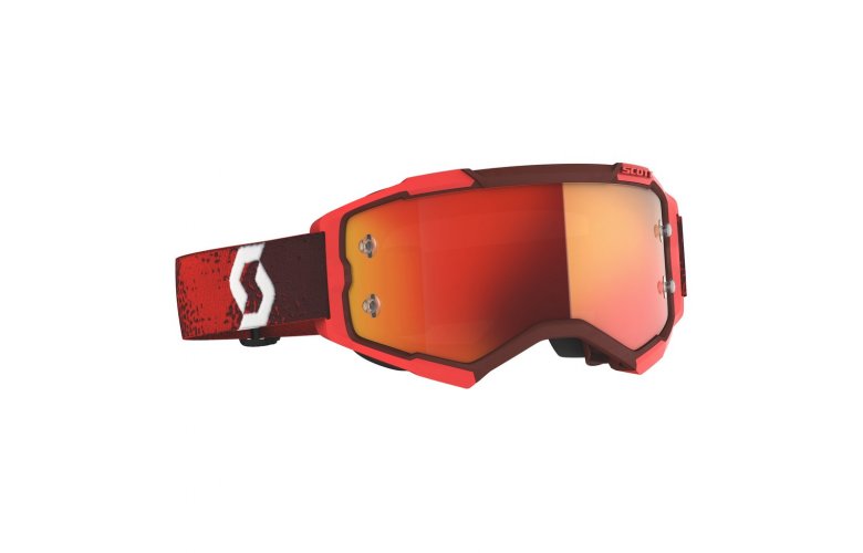 ΜΑΣΚΑ SCOTT FURY RED/ORANGE CHROME WORKS