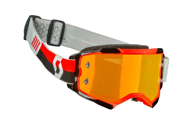 ΜΑΣΚΑ SCOTT FURY RED/BLACK/ORANGE CHROME WORKS