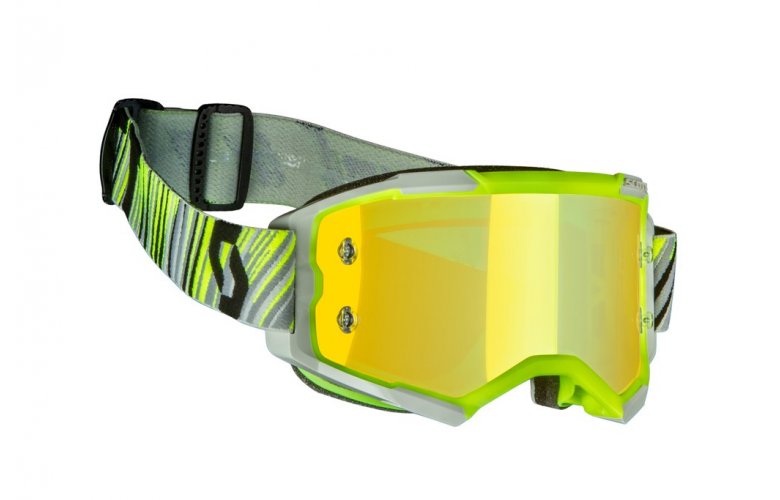 ΜΑΣΚΑ SCOTT FURY YELLOW/GREY/YELLOW CHROME WORKS