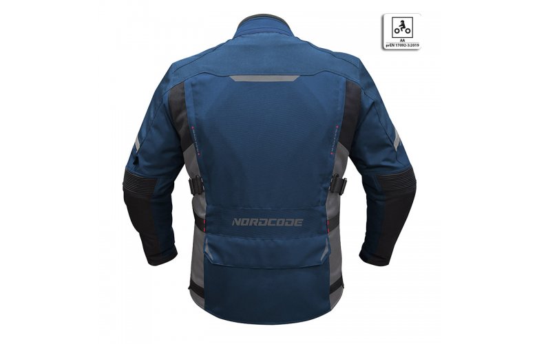 Nordcode Μπουφάν Μηχανής Senegal EN 17092 Μπλε/Μαύρο