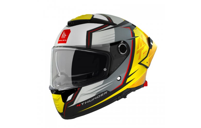 Κράνος MT Thunder 4 SV Pental B3 κίτρινο matt pearl