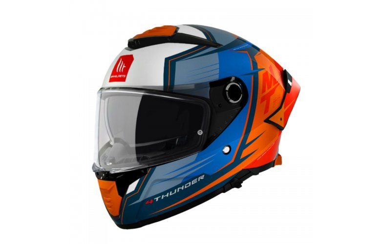 Κράνος MT Thunder 4 SV Pental B4 πορτοκαλί matt pearl