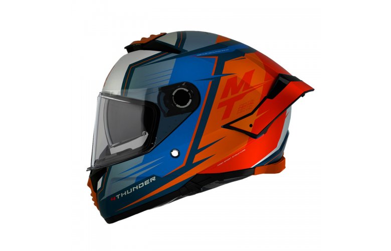 Κράνος MT Thunder 4 SV Pental B4 πορτοκαλί matt pearl