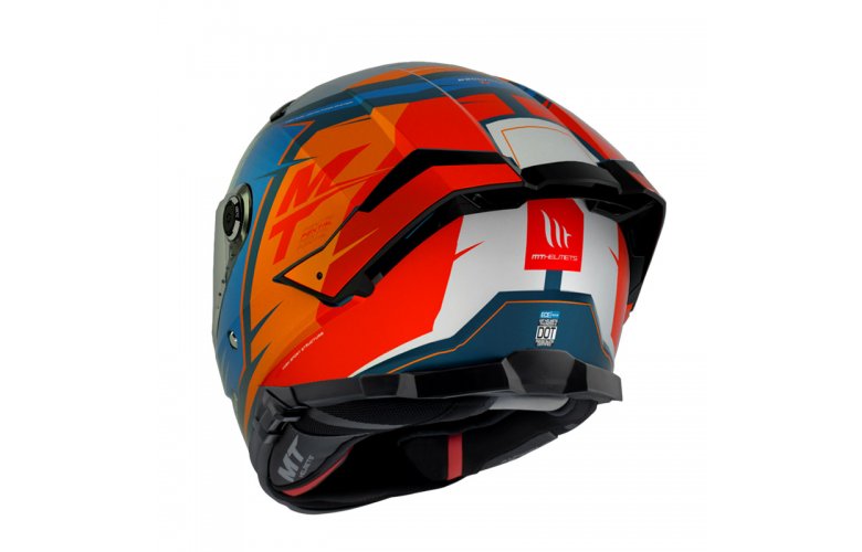 Κράνος MT Thunder 4 SV Pental B4 πορτοκαλί matt pearl