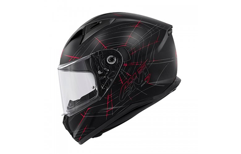 ΚΡΑΝΟΣ GIVI H50.7 PHOBIA MATT BLACK / RED