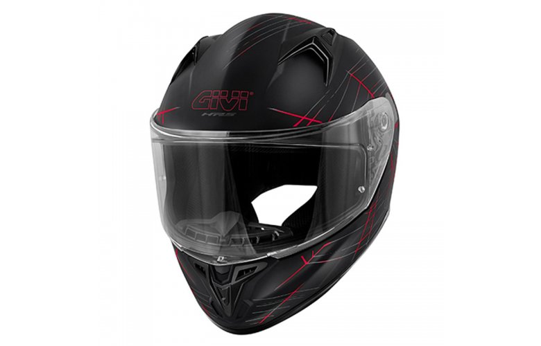 ΚΡΑΝΟΣ GIVI H50.7 PHOBIA MATT BLACK / RED