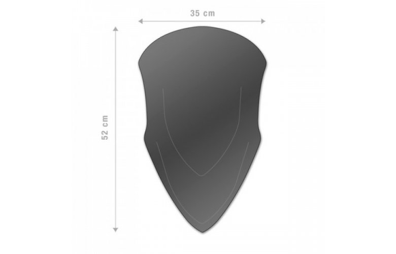 Ζελατίνα Aerotourer Barracuda για Kawasaki Versys 650 (2014-2021)