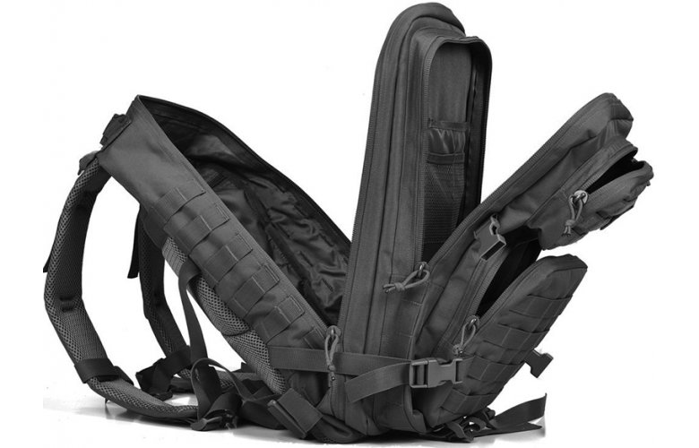 ΣΑΚΙΔΙΟ ΠΛΑΤΗΣ AGVPRO TACTICAL BLACK 45L GVR24252