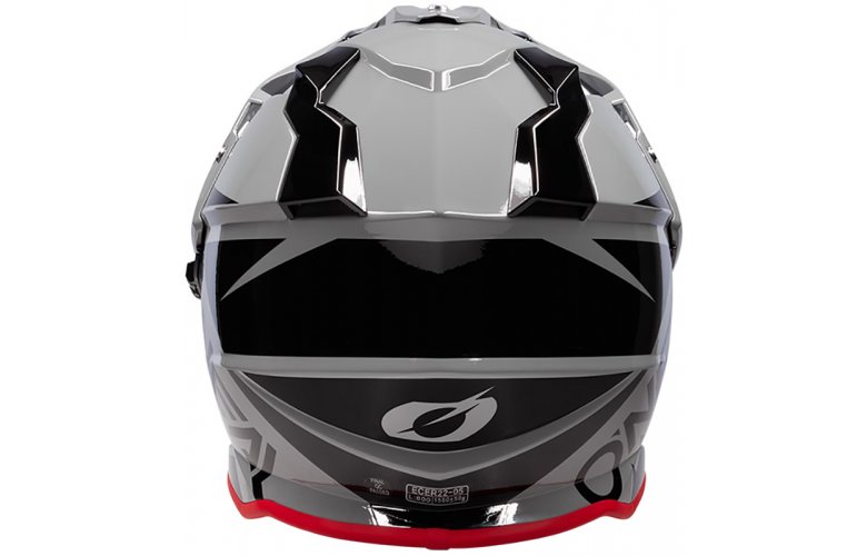 ΚΡΑΝΟΣ ONEAL SIERRA R V.23 GREY / BLACK / RED