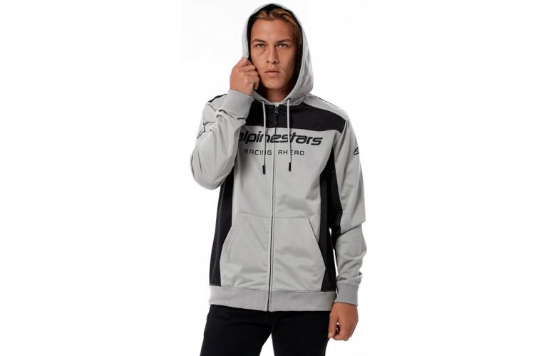 ΖΑΚΕΤΑ ALPINESTARS SESSIONS II FLEECE ΑΣΗΜΙ/ΜΑΥΡΟ