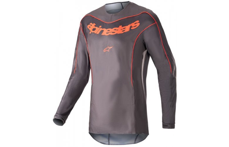 ΜΠΛΟΥΖΑ ALPINESTARS MX FLUID LURV RED FLUO