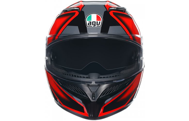 ΚΡΑΝΟΣ K3 AGV E2206 MPLK COMPOUND BLACK / RED