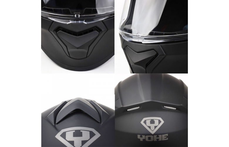 ΚΡΑΝΟΣ YOHE 935 SV G24 WHITE / BLACK / GREY MATT ΜΕ BLUETOOTH