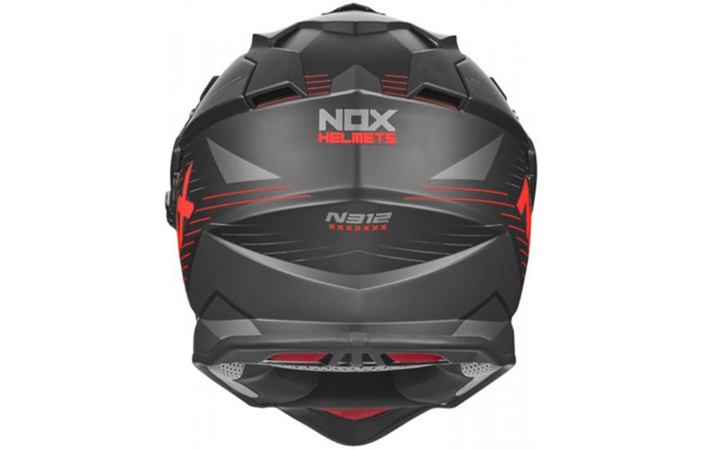 ΚΡΑΝΟΣ NOX N312 EXTEND MATT BLACK / RED