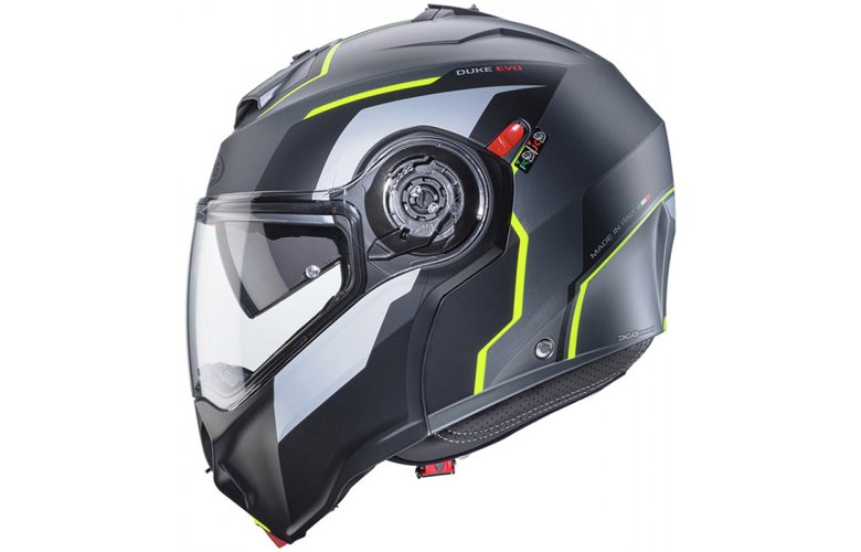 ΚΡΑΝΟΣ CABERG DUKE EVO MOVE MATT GUN METAL / BLACK / YELLOW FLUO