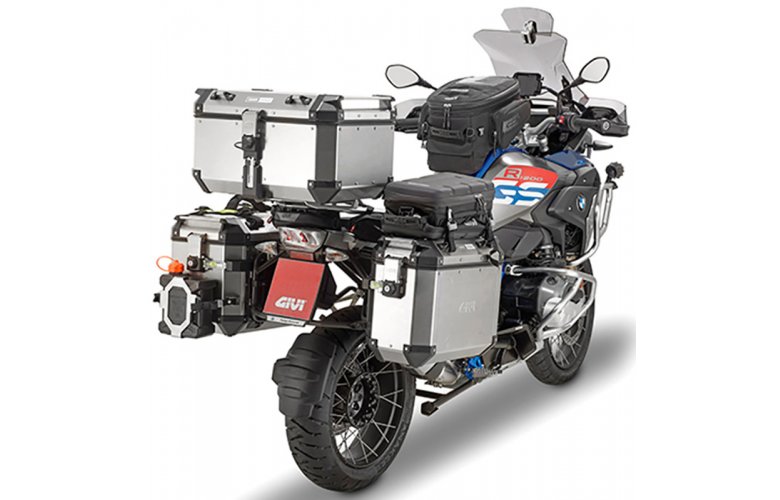 ΒΑΛΙΤΣΑ ΠΛΑΙΝΗ ΑΡΙΣΤΕΡΗ GIVI 37LT OBKN37AL ΑΛΟΥΜΙΝΙΟ TREKKER MONOKEY ΧΩΡΙΣ ΠΙΑΣΤΡΑ